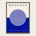 Bauhaus Exhibition 1923 Framed Poster — Minimalist Geometric Art Print