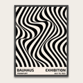 Bauhaus Exhibition Poster — Framed Modern Optical Art Print