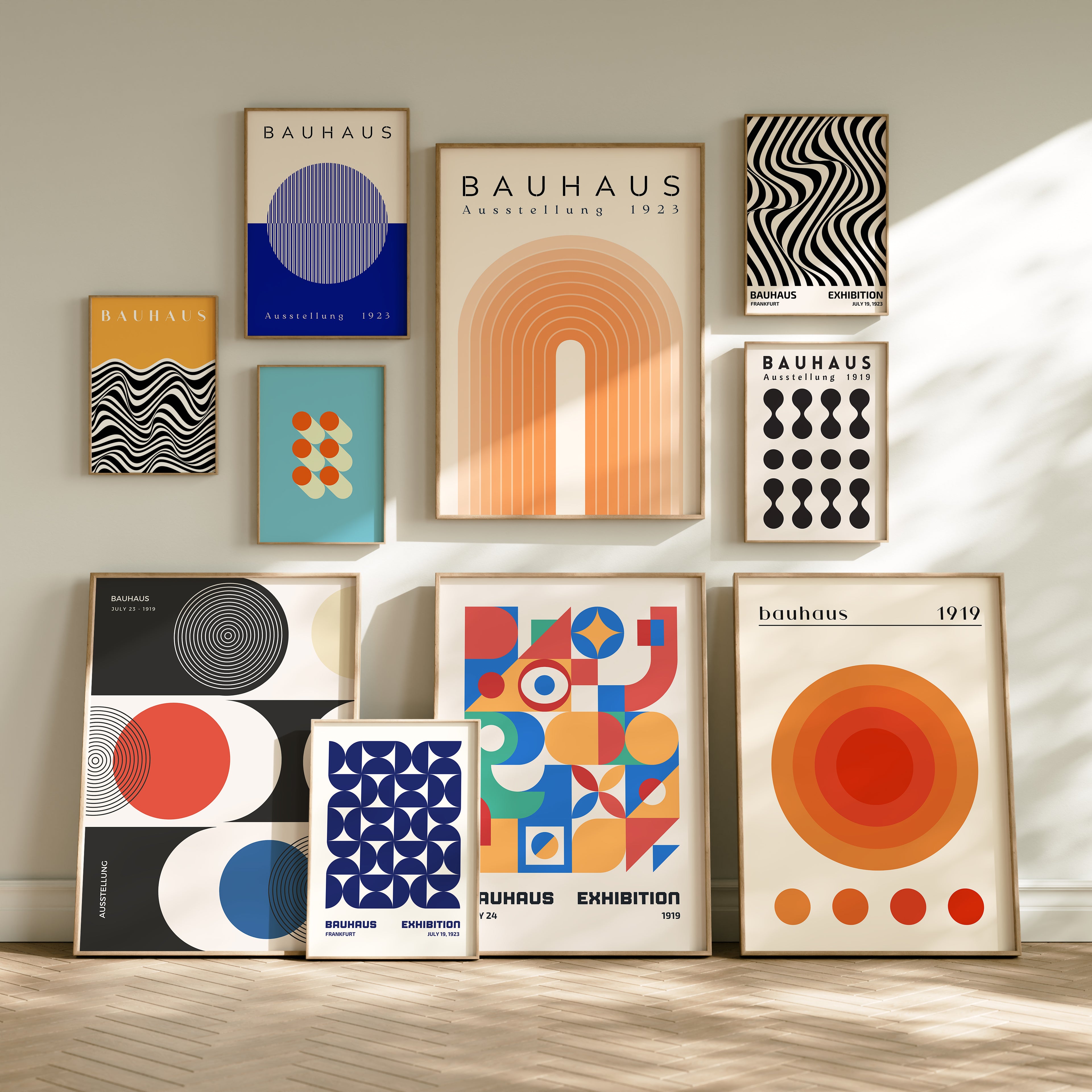 Bauhaus Exhibition 1923 Arch Poster