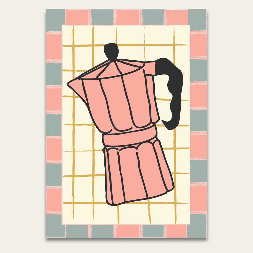 Coffee Bialetti Moka Pot Poster