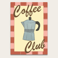 Bialetti Coffee Club Poster