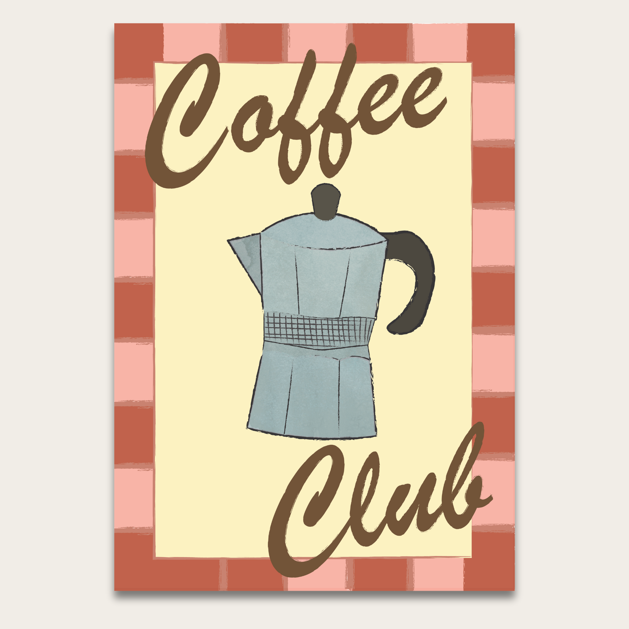 Bialetti Coffee Club Poster