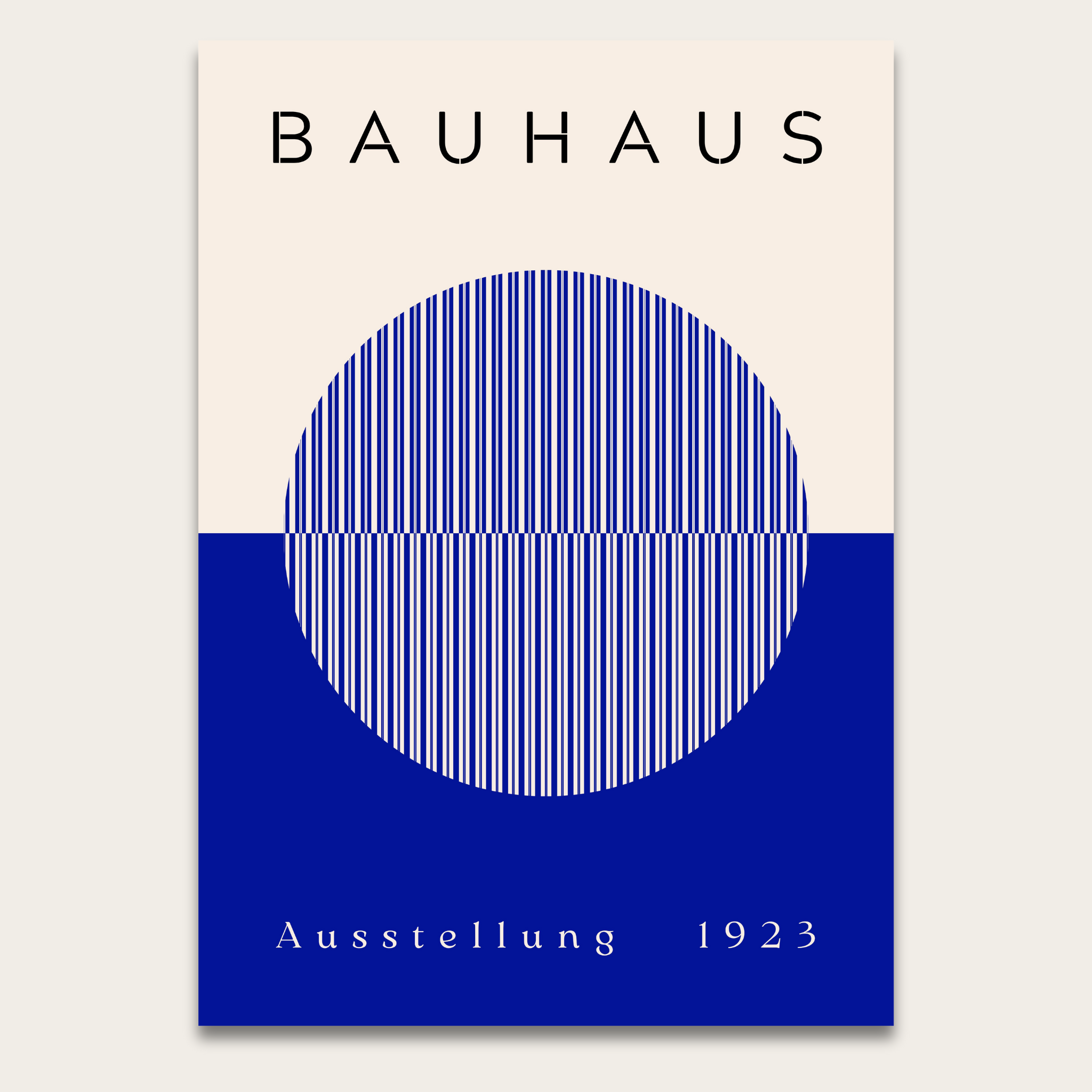 Bauhaus 1923 Exhibition Poster