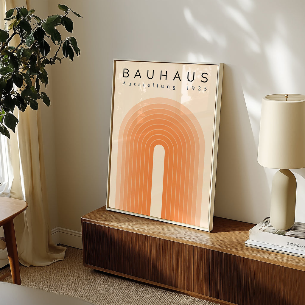 Bauhaus Exhibition 1923 Arch Poster