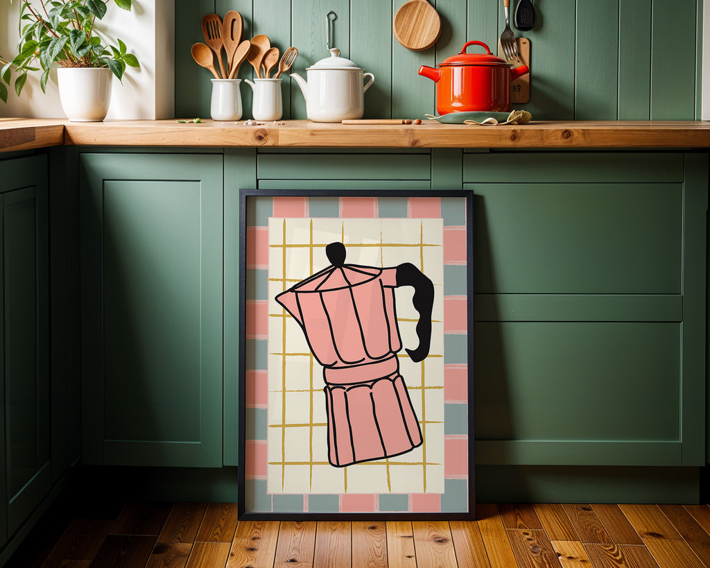 Coffee Bialetti Moka Pot Poster