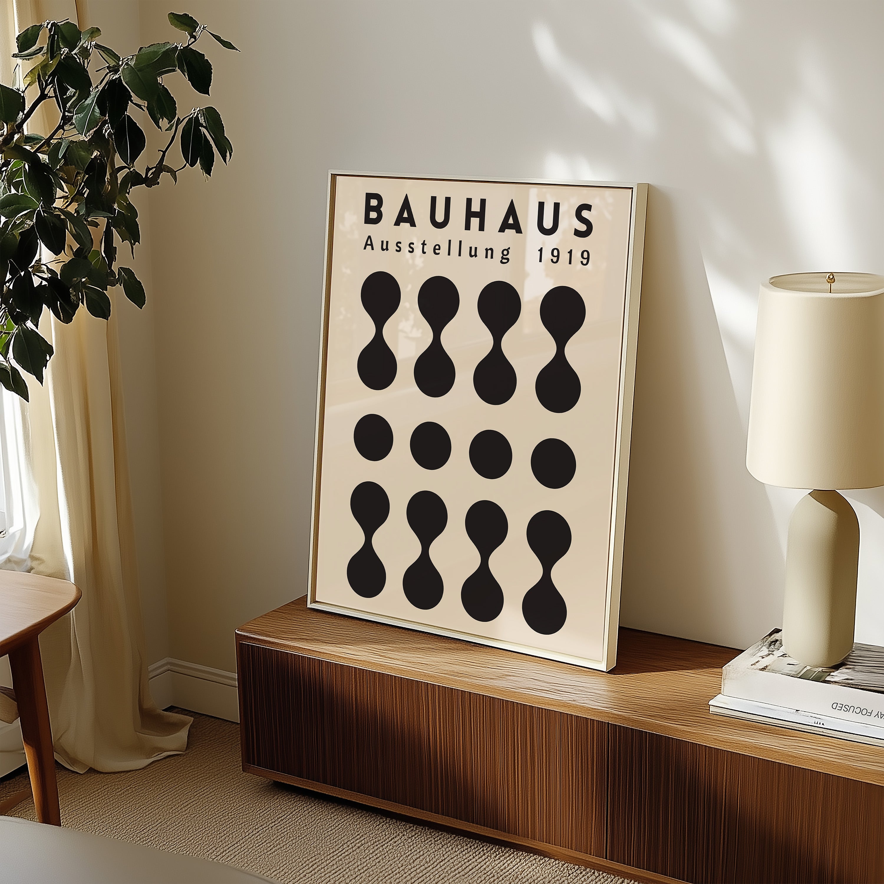 Bauhaus Exhibition 1919 Poster