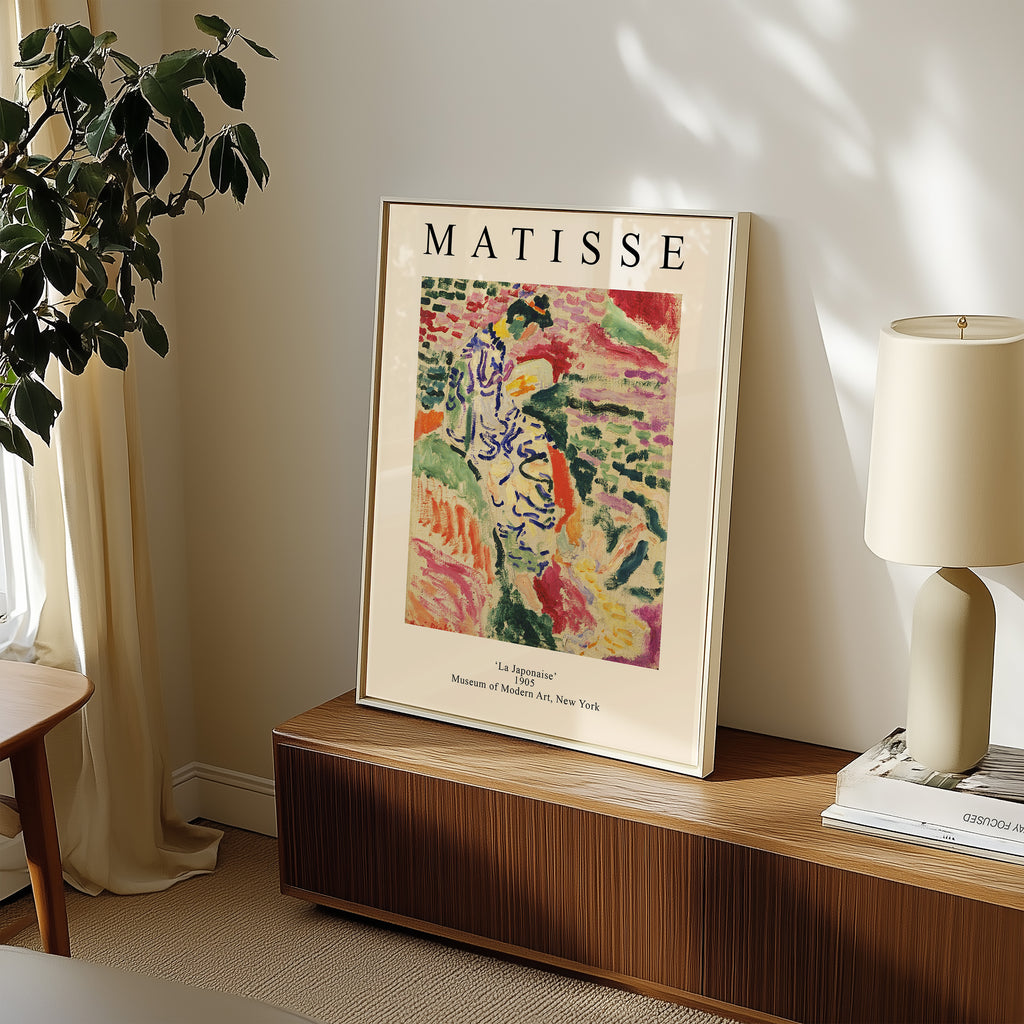 Matisse Art Poster – 'La Japonaise' Museum Print