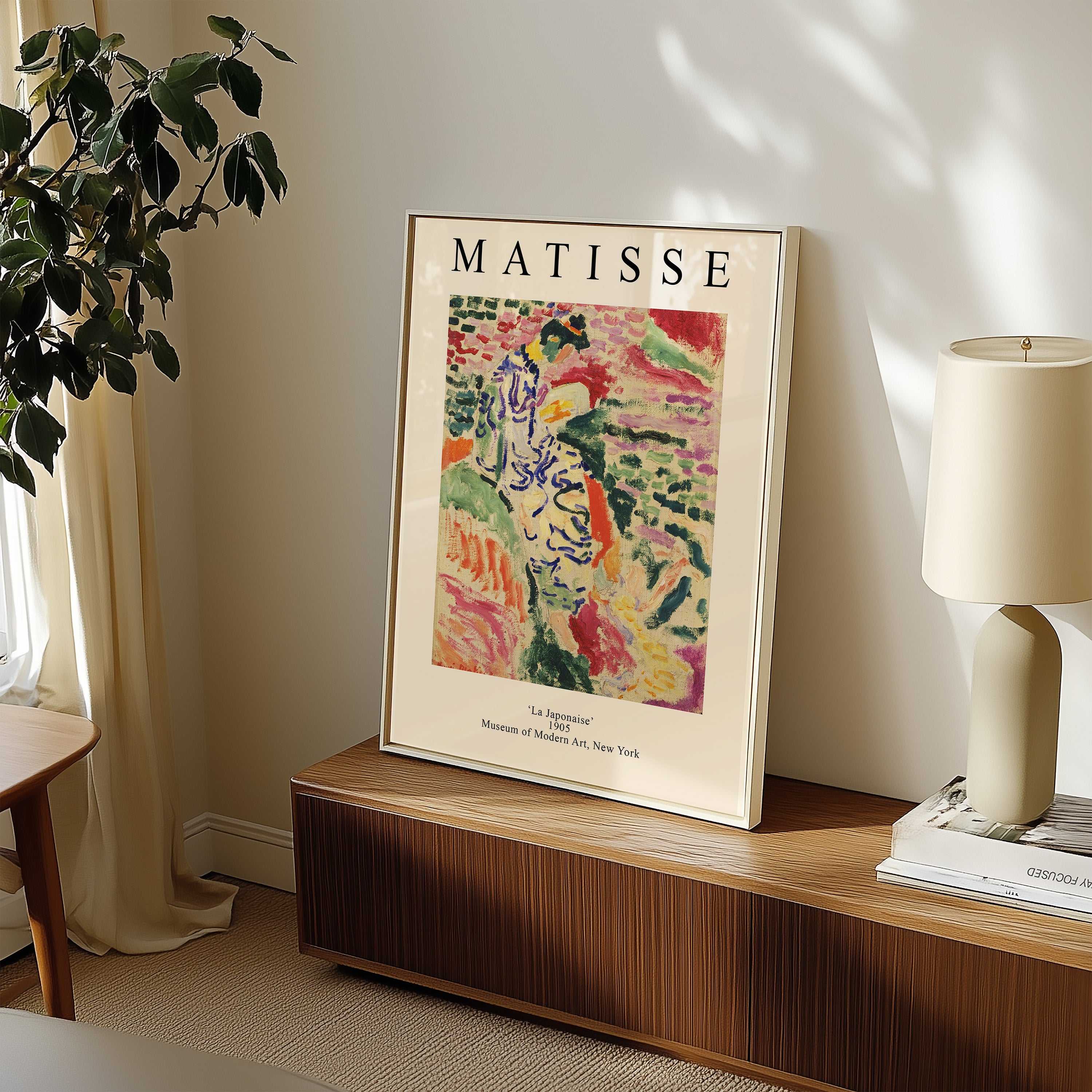 Matisse Art Poster – 'La Japonaise' Museum Print
