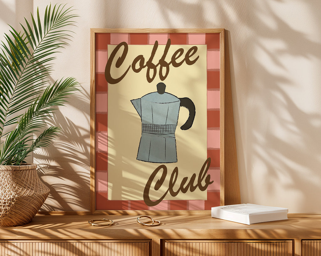 Bialetti Coffee Club Poster