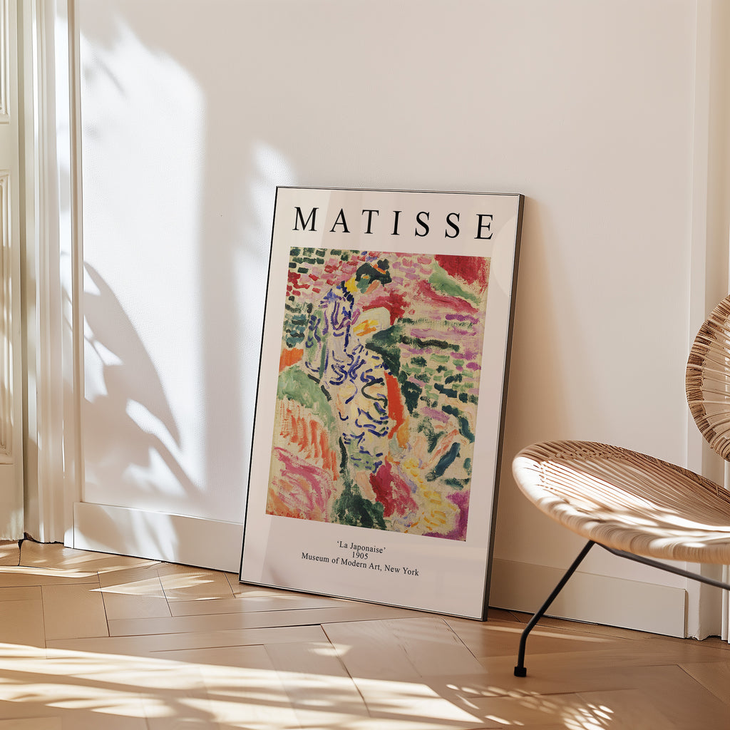Matisse Art Poster – 'La Japonaise' Museum Print