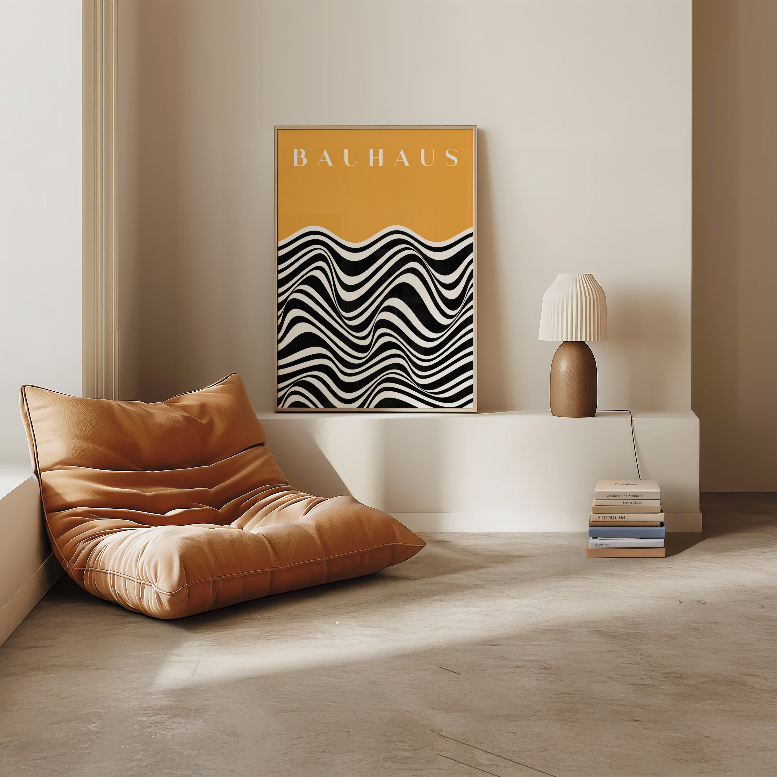 Bauhaus Wave Poster