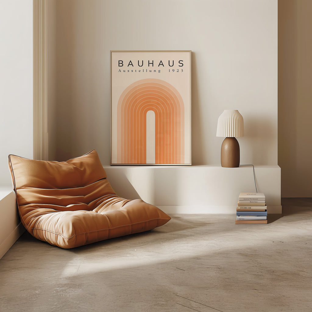 Bauhaus Exhibition 1923 Arch Poster