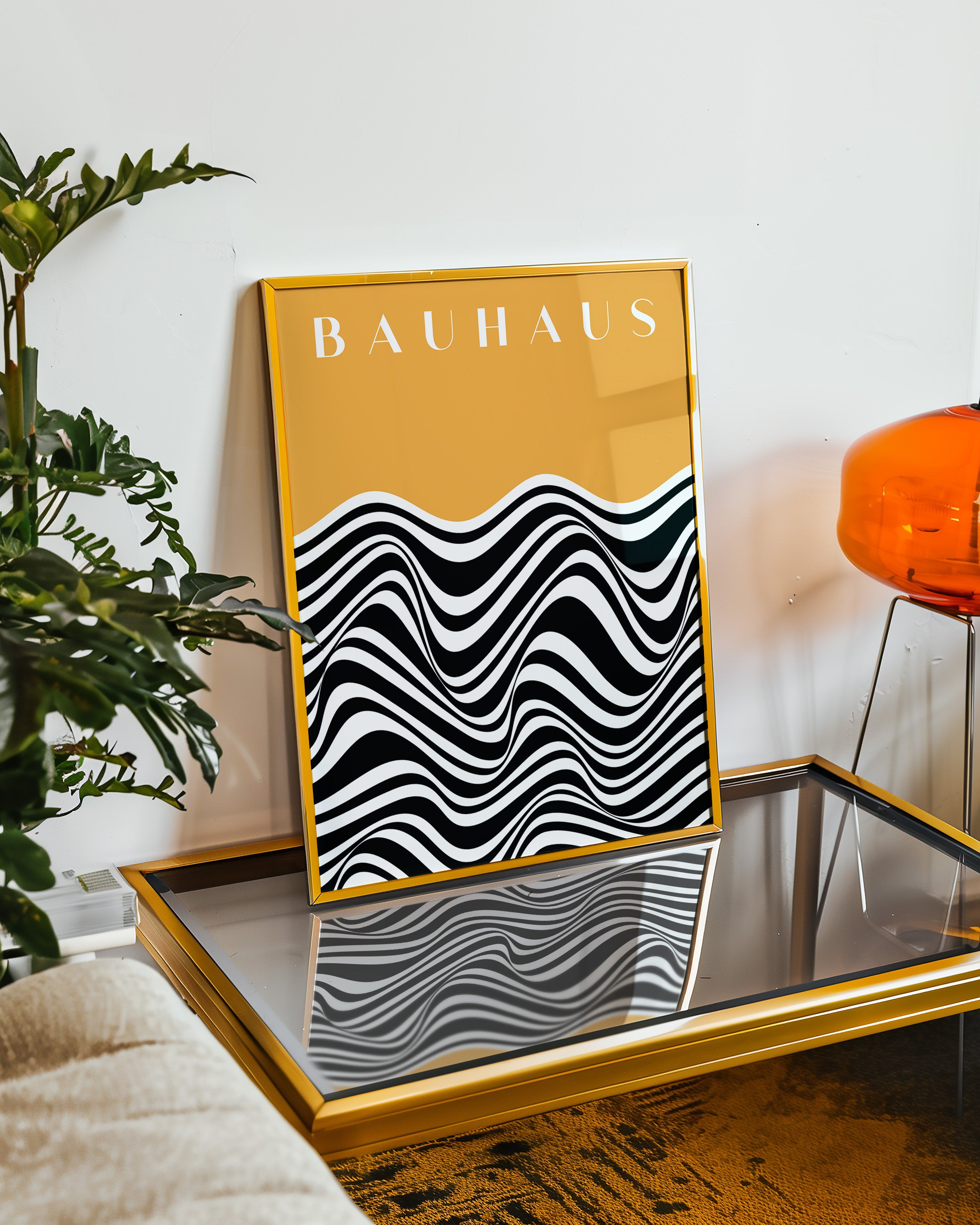Bauhaus Wave Poster