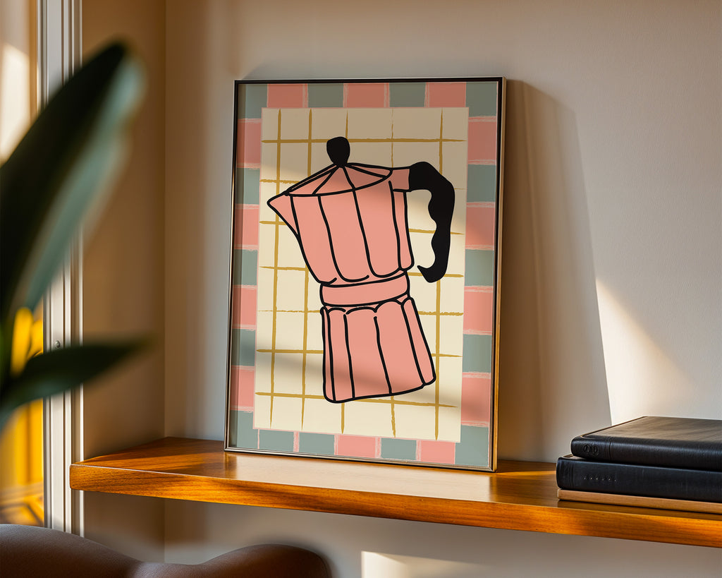 Coffee Bialetti Moka Pot Poster