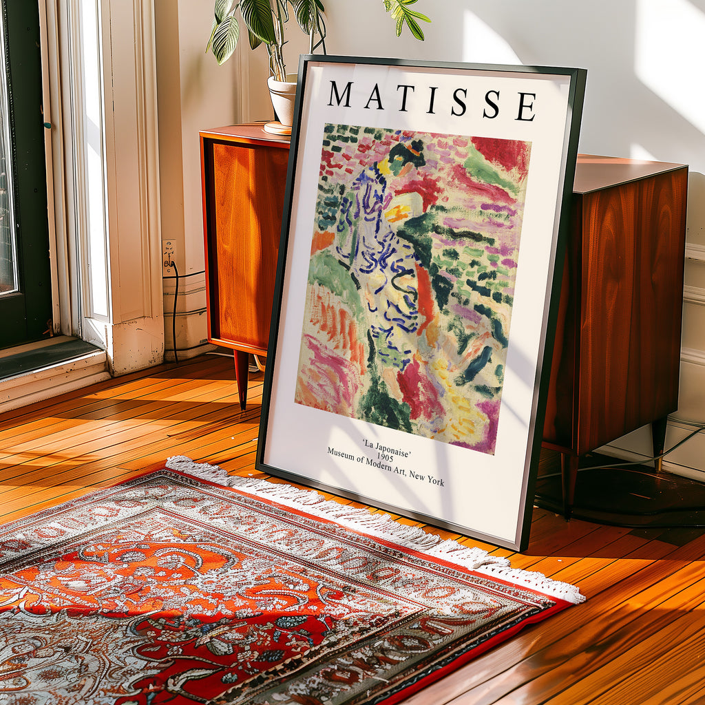 Matisse Art Poster – 'La Japonaise' Museum Print