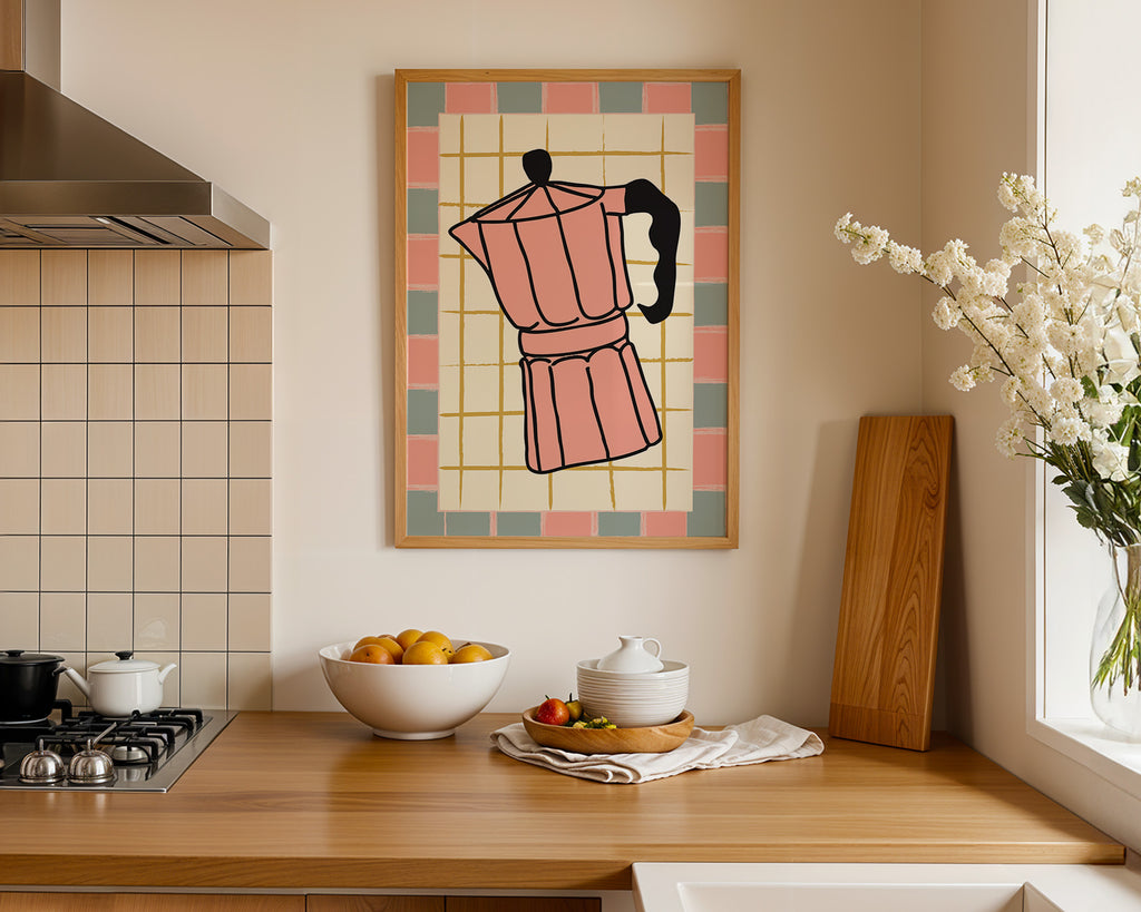 Coffee Bialetti Moka Pot Poster