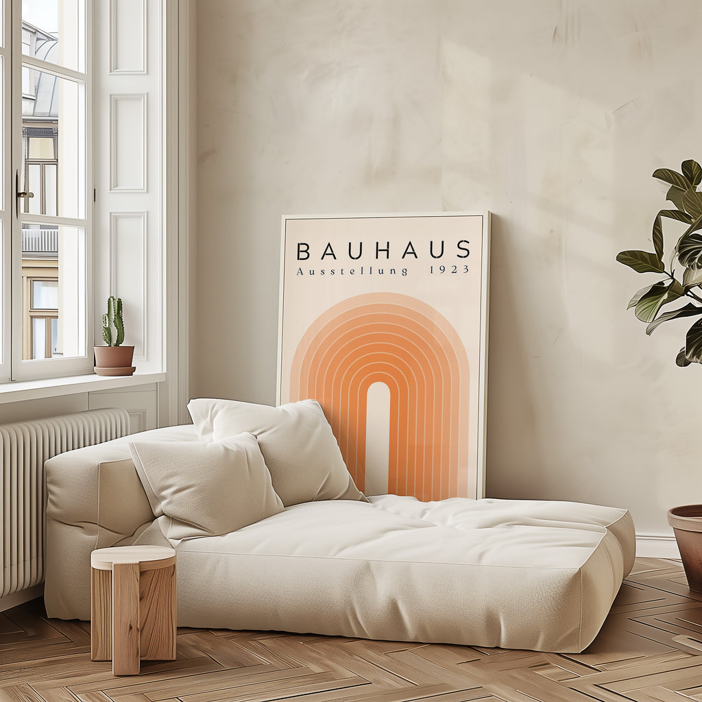 Bauhaus Exhibition 1923 Arch Poster