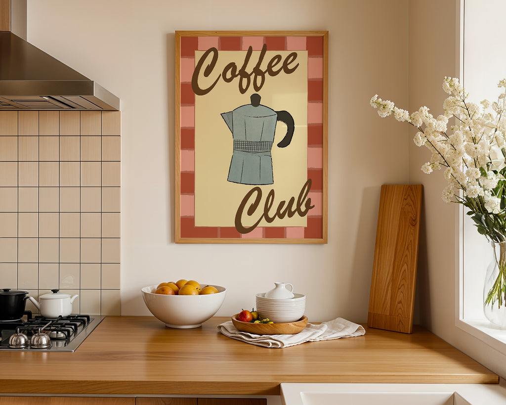 Bialetti Coffee Club Poster