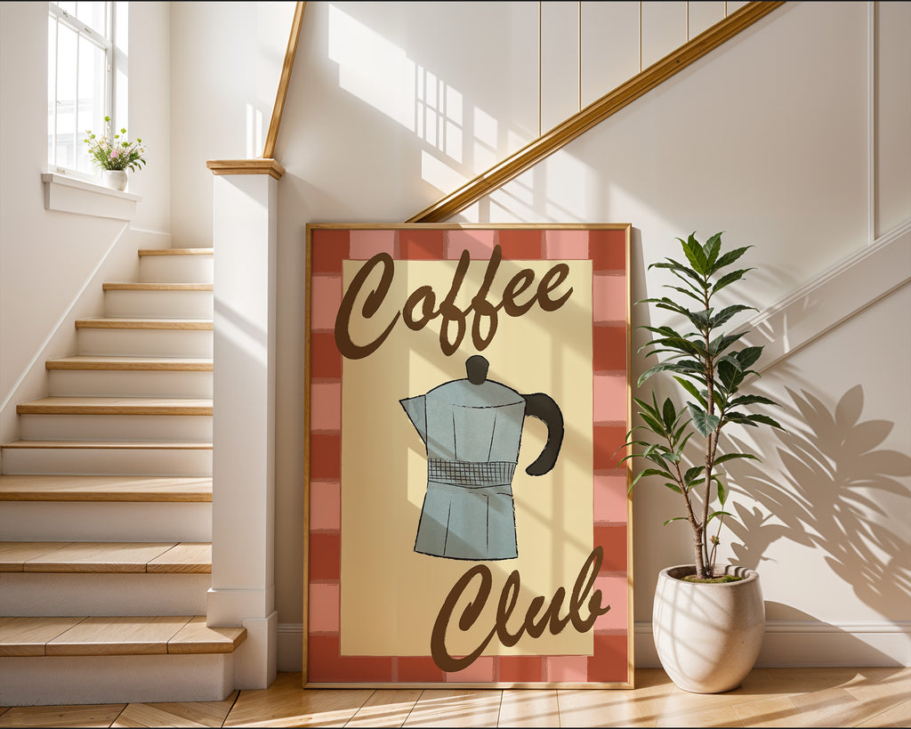 Bialetti Coffee Club Poster