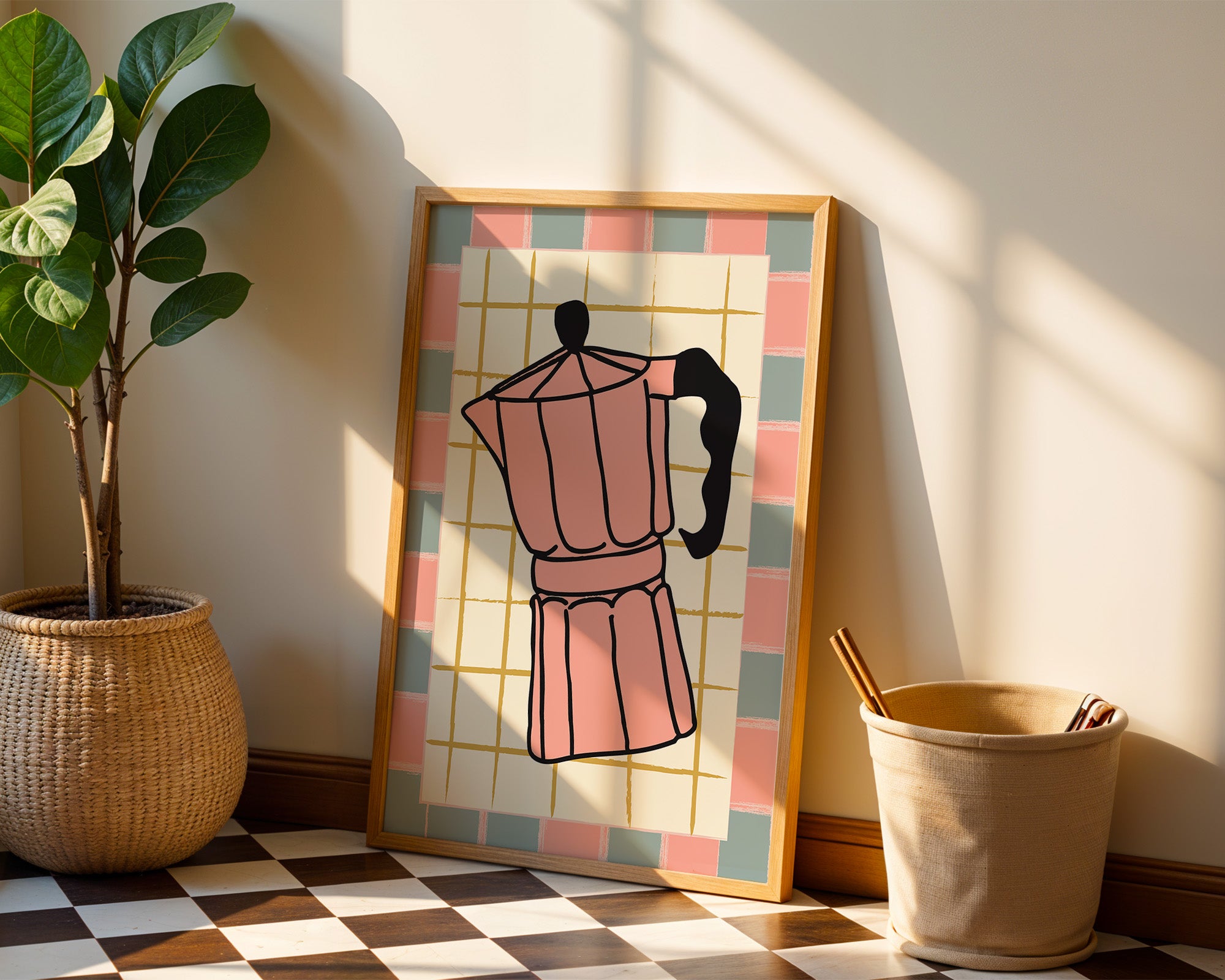 Coffee Bialetti Moka Pot Poster