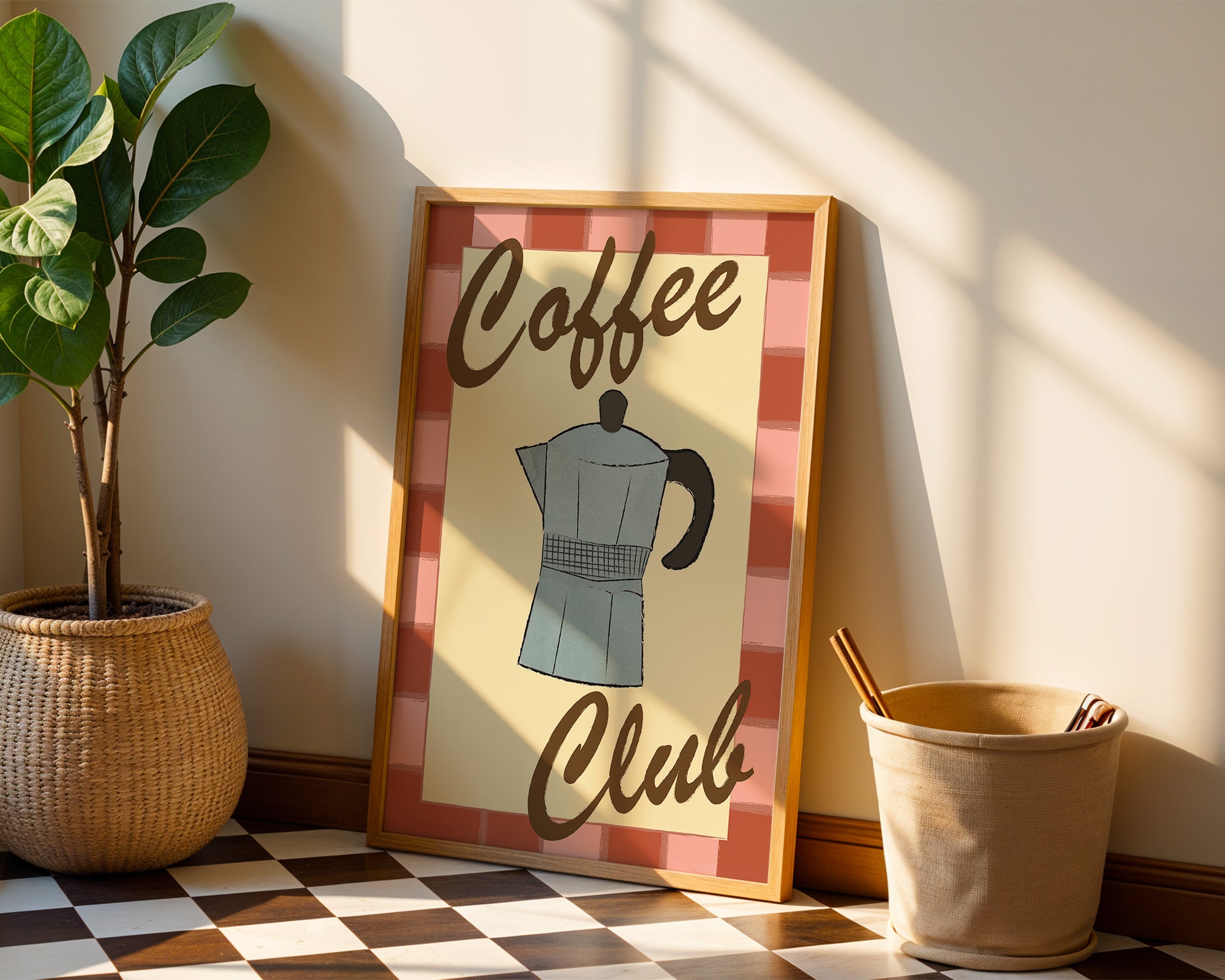 Bialetti Coffee Club Poster
